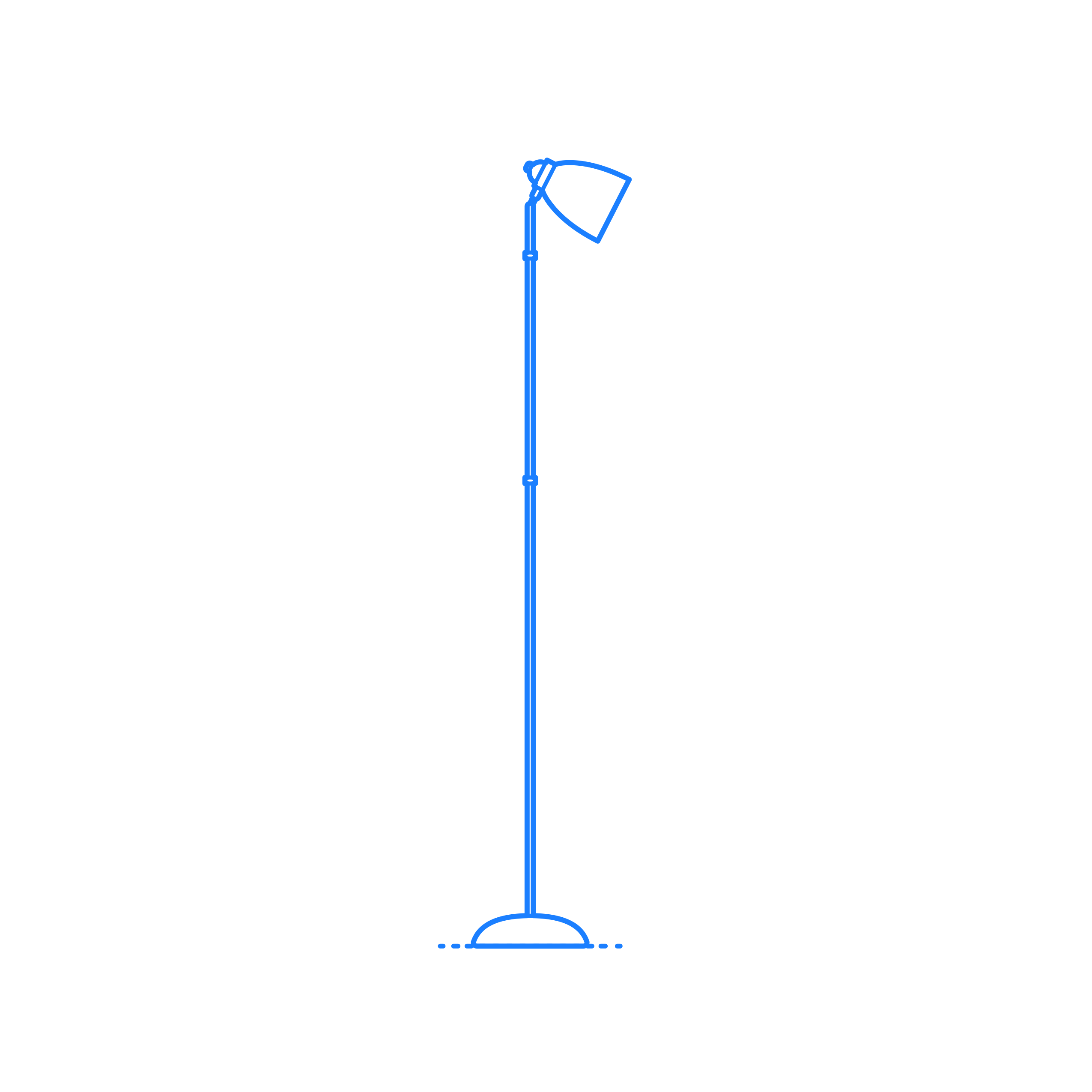 Furniture Floor Lamps Hector Floor Lamp Digital Sketch Svg Design Free Vectors
